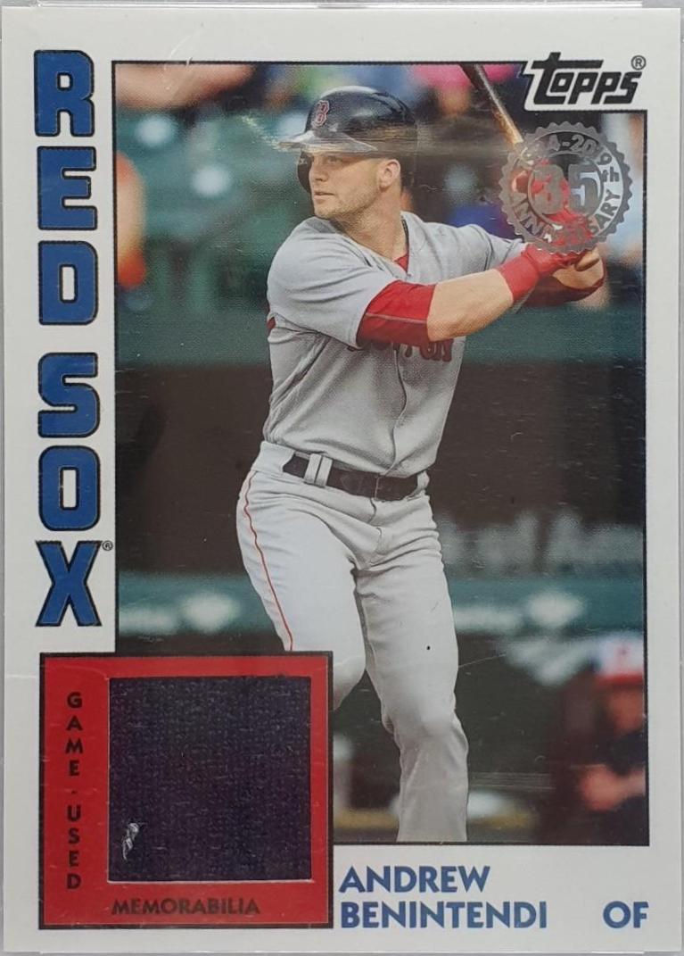 Andrew Benintendi #ABE Baseball Cards 2019 Topps 1984 Baseball Relics