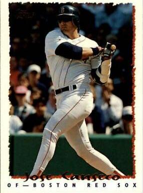 Jose Canseco #72T 1995 Topps Traded Baseball