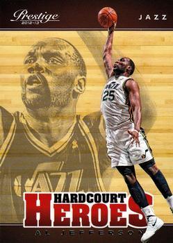 Al Jefferson #23 Basketball Cards 2012 Panini Prestige Hardcourt Heroes