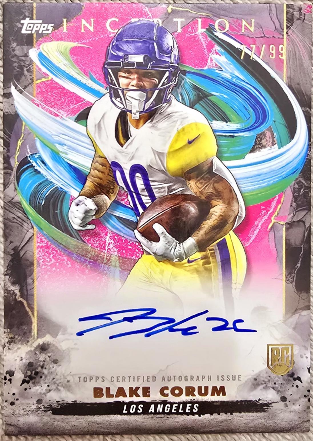 Blake Corum [Magenta] #RA-BC