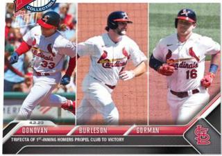 Brendan Donovan, Alec Burleson, Nolan Gorman