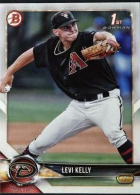 Levi Kelly #BD-102 Baseball Cards 2018 Bowman Draft