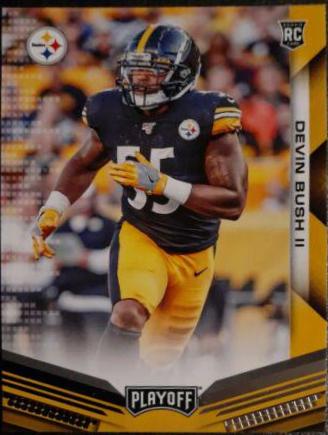 Devin Bush II #245 Football Cards 2019 Panini Playoff