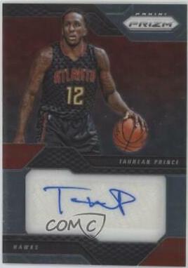 Taurean Prince #11 Basketball Cards 2016 Panini Prizm Rookie Signatures