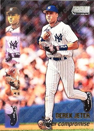 Derek Jeter #NC10 Baseball Cards 1999 Stadium Club Never Compromise
