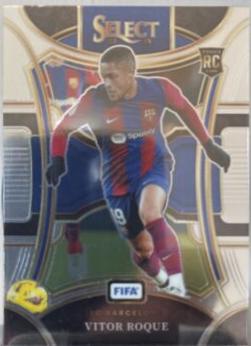 Vitor Roque #125 Soccer Cards 2023 Panini Select FIFA