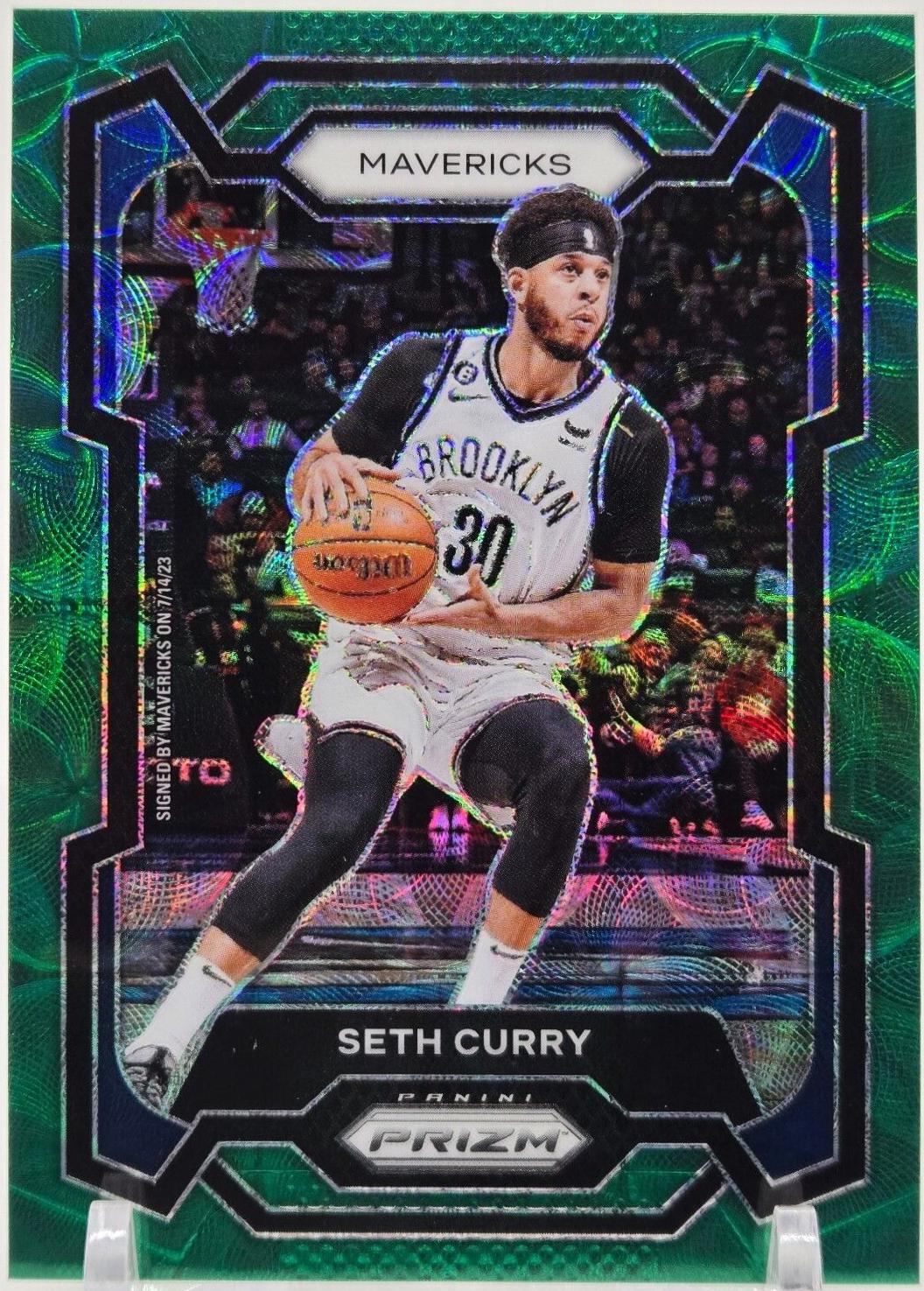 Seth Curry [Choice Green] #219 Prices | 2023 Panini Prizm | Basketball ...