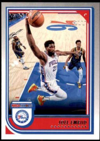 Joel Embiid #30 Basketball Cards 2022 Panini Hoops