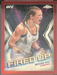 Miesha Tate [Red Refractor] #FDP-2 Ufc Cards 2024 Topps Chrome UFC Fired Up Prices