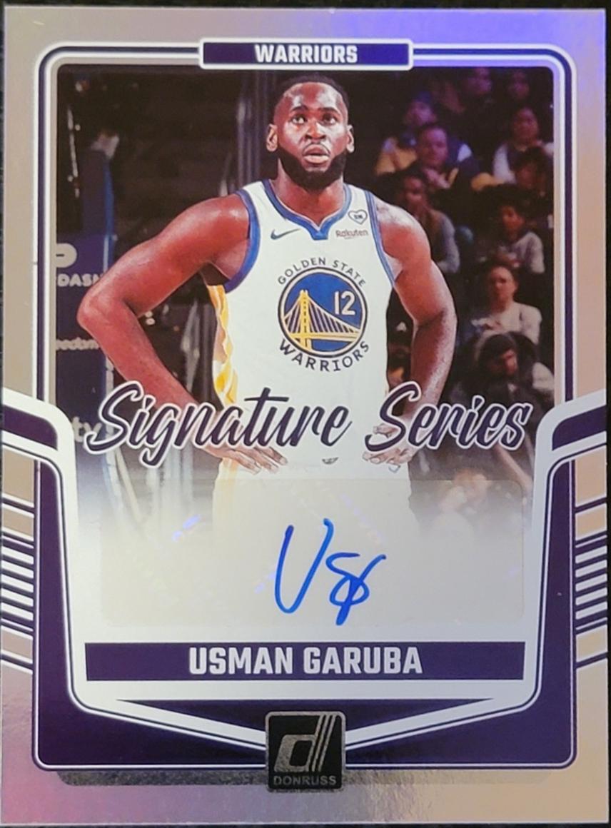 Usman Garuba #25 Basketball Cards 2024 Panini Donruss Signature Series