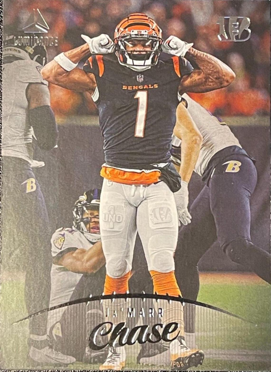 Ja'Marr Chase #2 Football Cards 2023 Panini Luminance