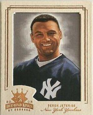 Derek Jeter #39 Baseball Cards 2003 Donruss Diamond Kings