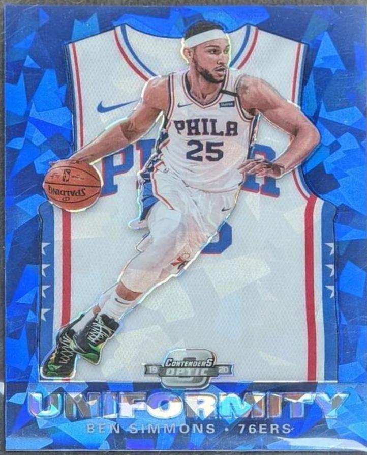 Ben Simmons [Blue Cracked Ice] #19