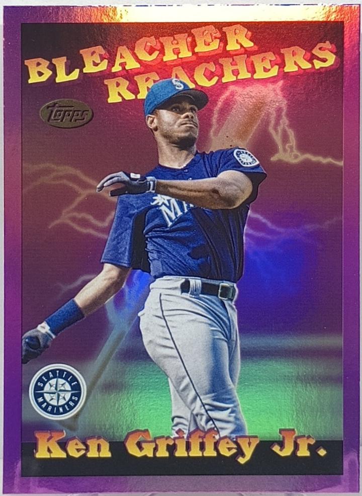 2025 Topps Update Bleacher Reachers Ken Griffey Jr. [Pink Foil] #BR-15 card