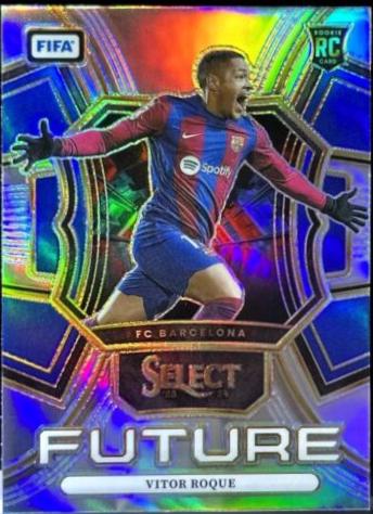 Vitor Roque #3 Soccer Cards 2023 Panini Select FIFA Future