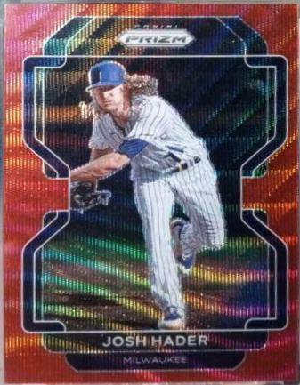 Josh Hader [Red Wave Prizm] #130