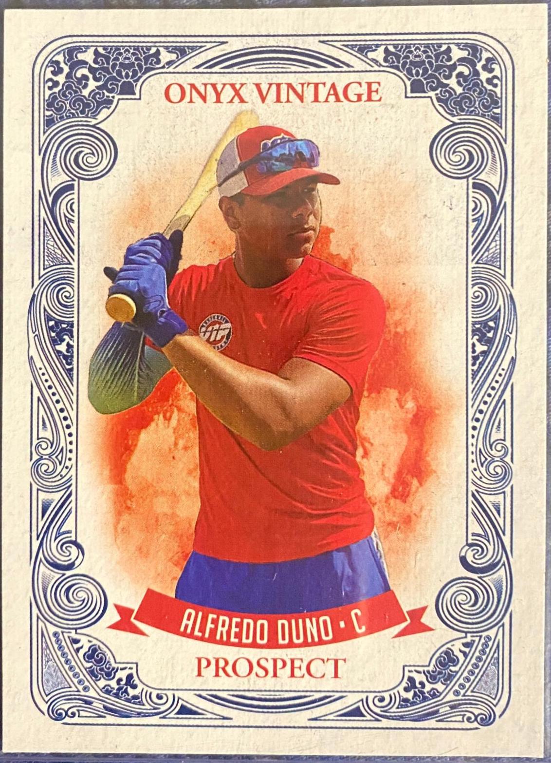 Alfredo Duno #OVAD Baseball Cards 2021 Onyx Vintage