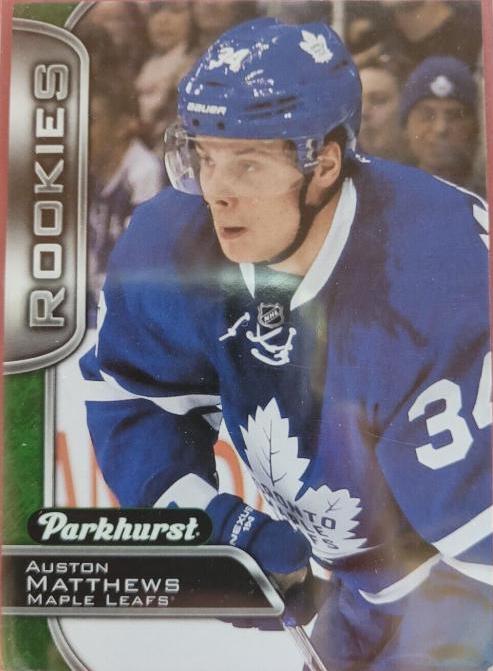 Auston Matthews #370 Hockey Cards 2016 Upper Deck Parkhurst