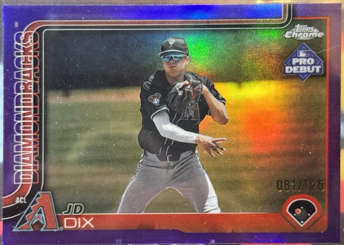 JD Dix [Purple Refractor] #PDC-6
