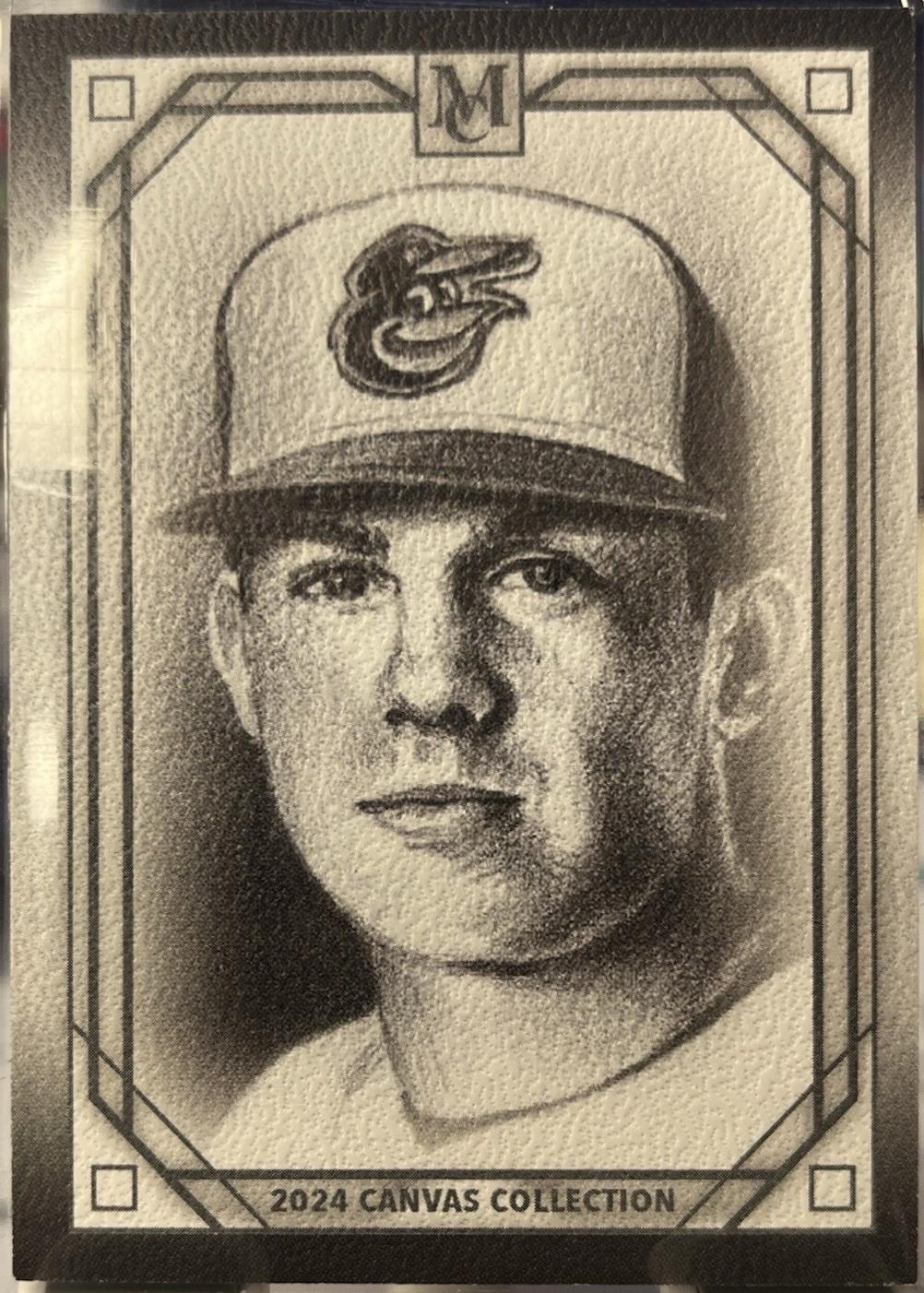Adley Rutschman #CCR-7 Baseball Cards 2024 Topps Museum Collection Canvas Collection Reprint