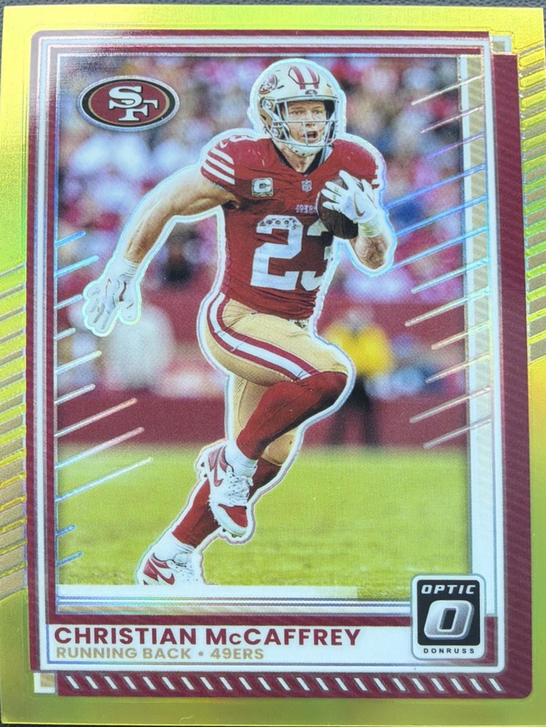 Christian McCaffrey [Neon Yellow] #119