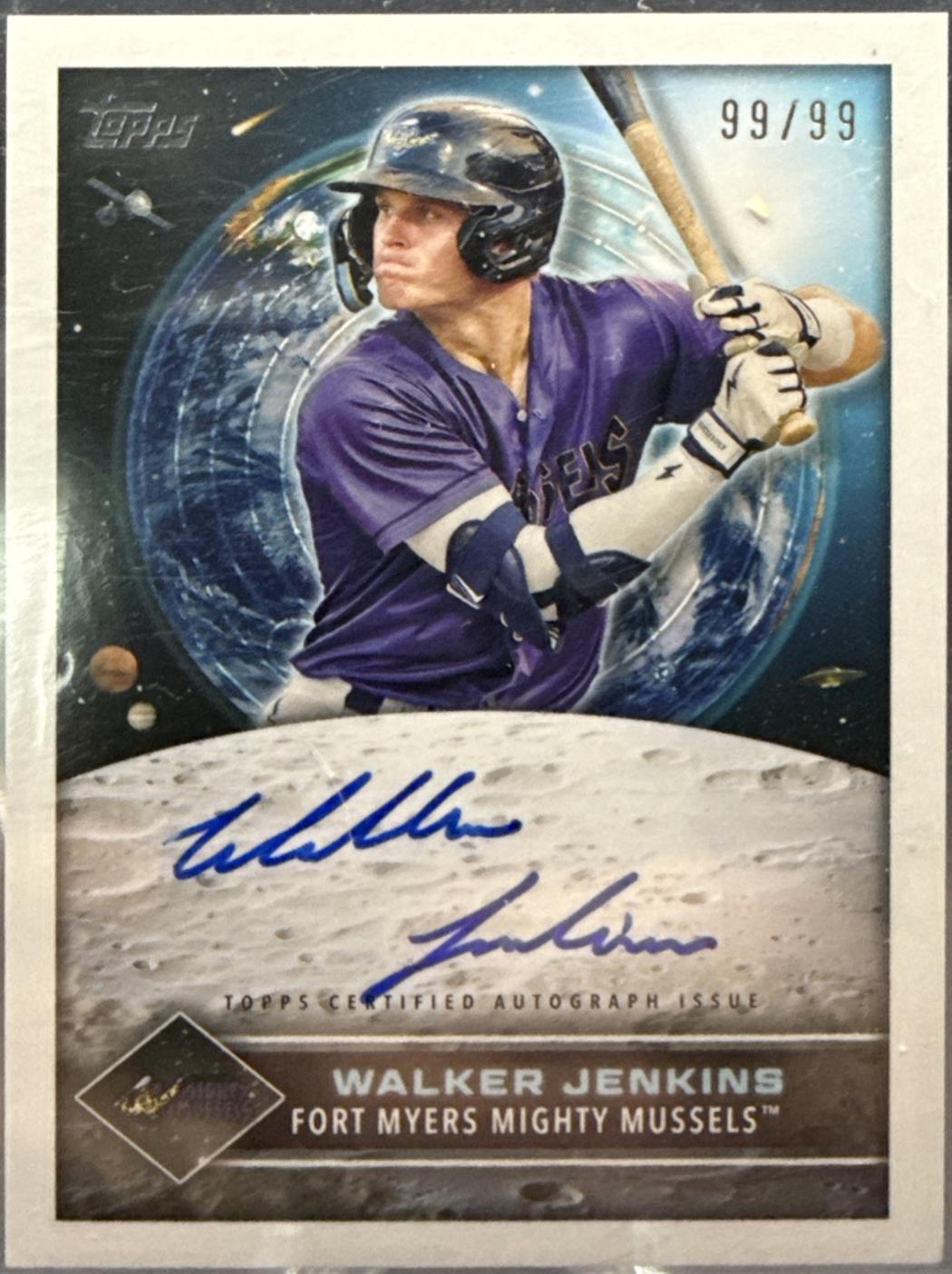 Walker Jenkins #FCA-WJ Baseball Cards 2024 Topps Pro Debut Future Cornerstones Autograph