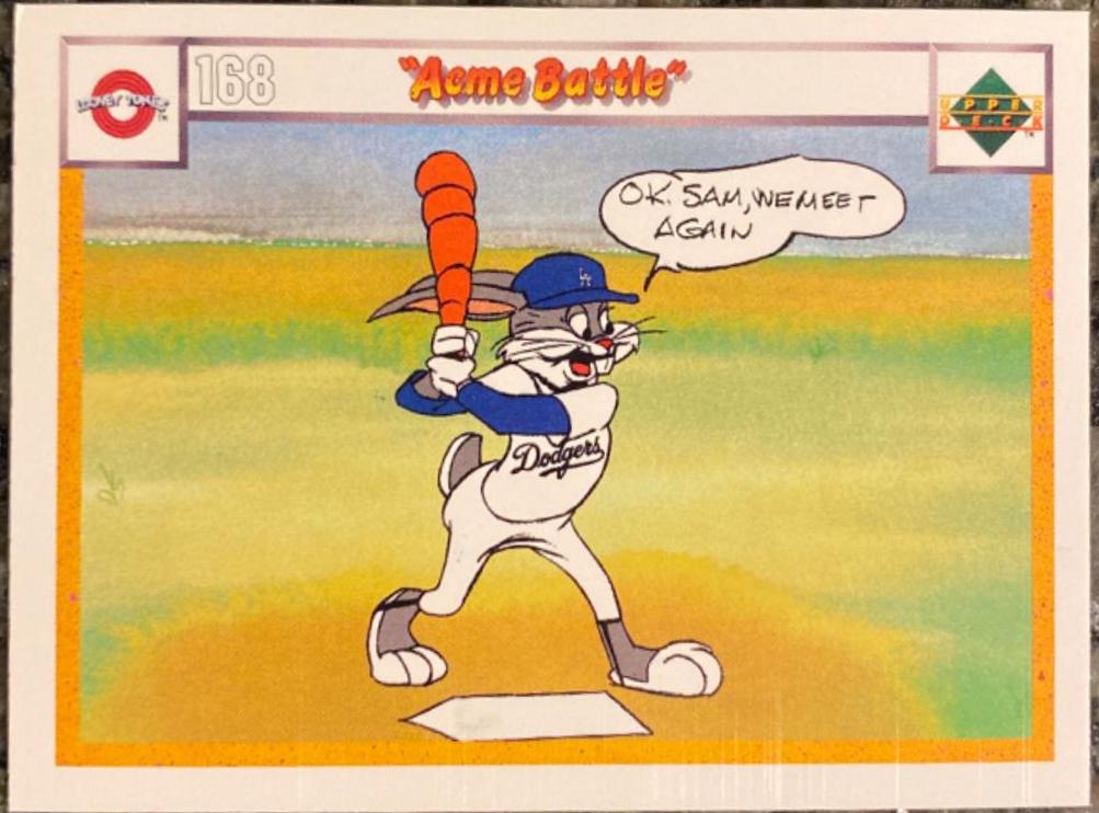 Acme Battle #168 / 177 Baseball Cards 1990 Upper Deck Comic Ball