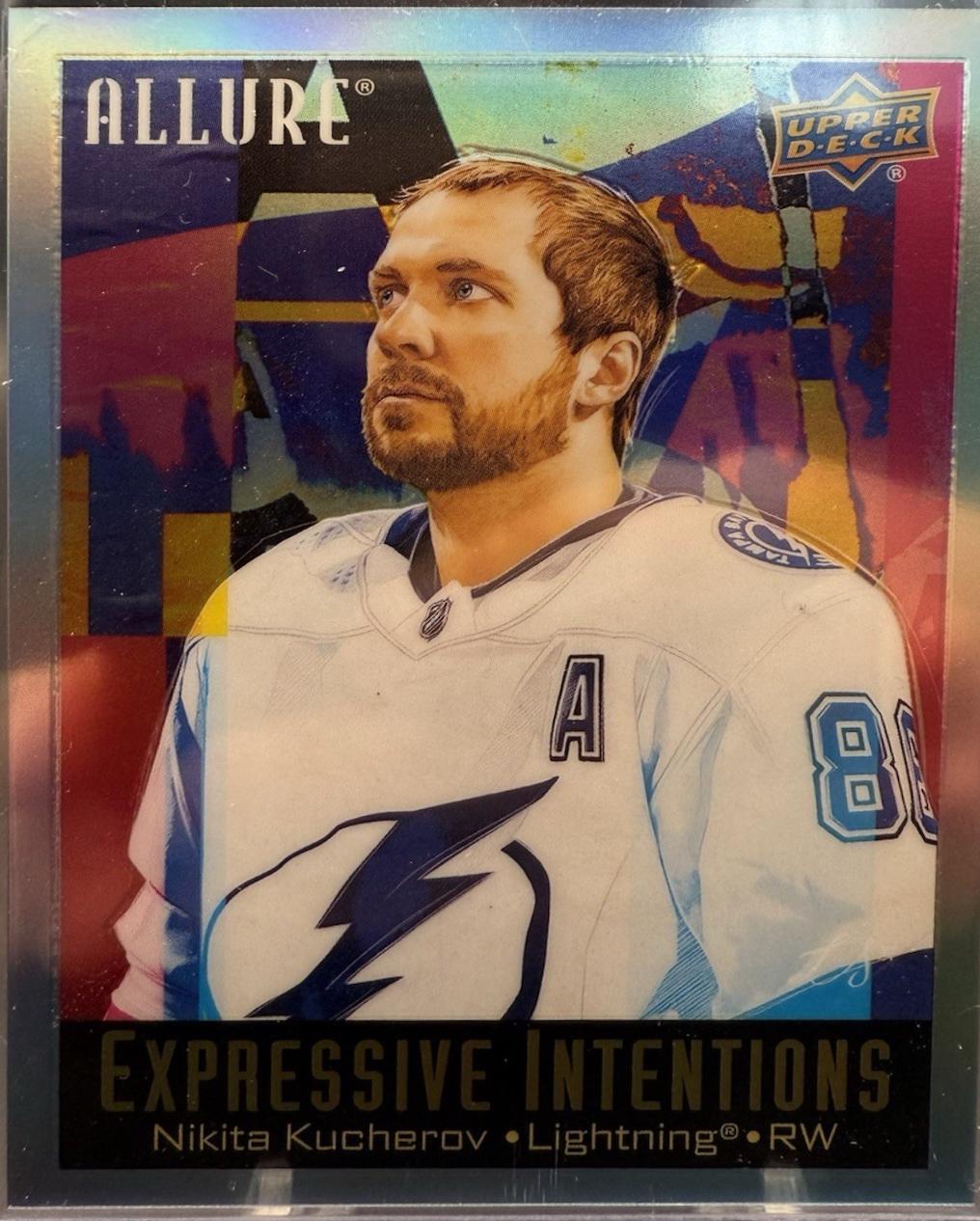Nikita Kucherov #EI-1 Hockey Cards 2024 Upper Deck Allure Impressions