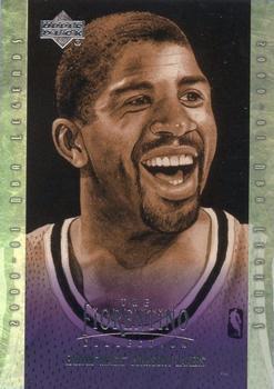 Magic Johnson #F3 Basketball Cards 2000 Upper Deck Legends Fiorentino Collection