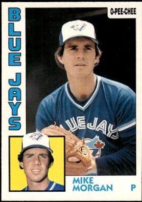 Mike Morgan #6 Baseball Cards 1984 O Pee Chee