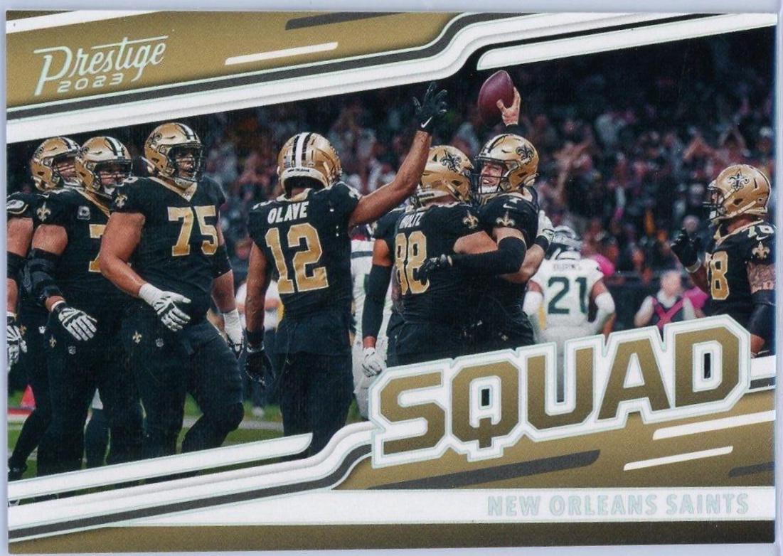 New Orleans Saints #SQ-15 Football Cards 2023 Panini Prestige Squad