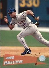 roger cedeno #19 Baseball Cards 2000 Stadium Club