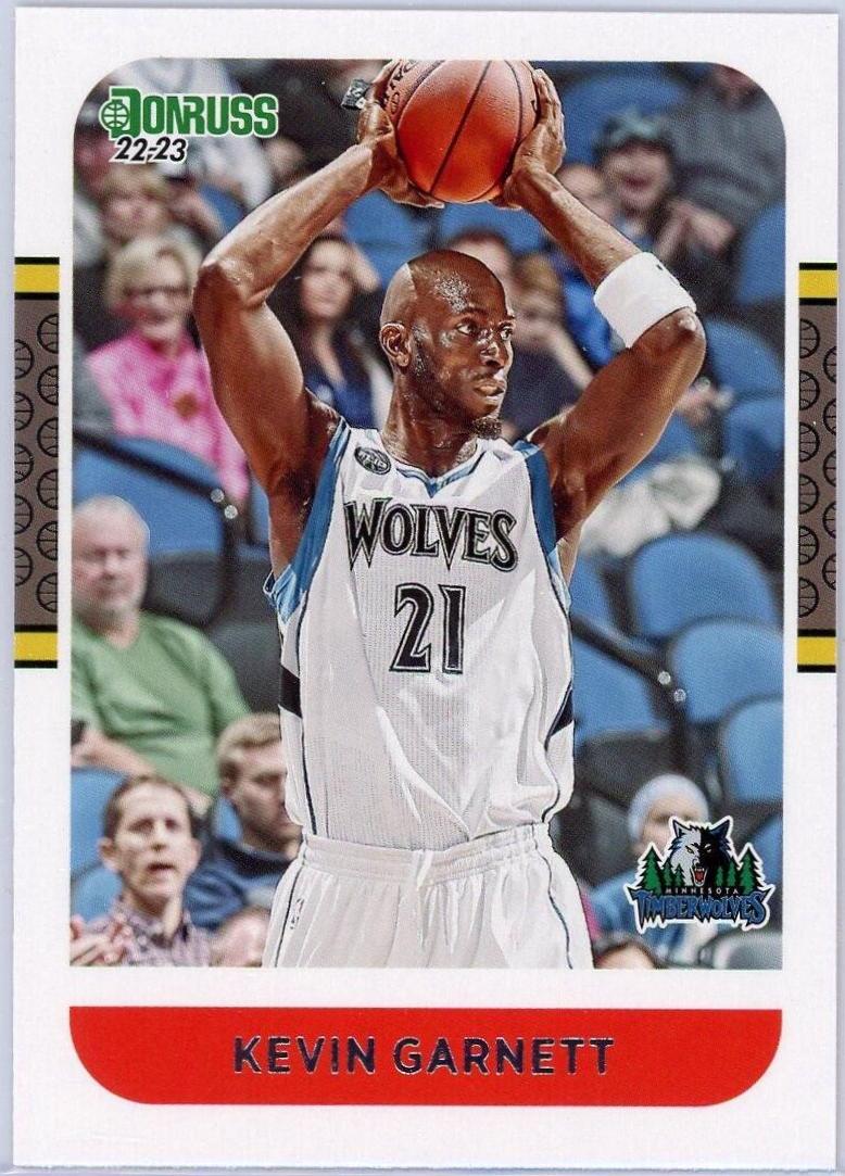 Kevin Garnett #6 Basketball Cards 2022 Panini Donruss Retro Series