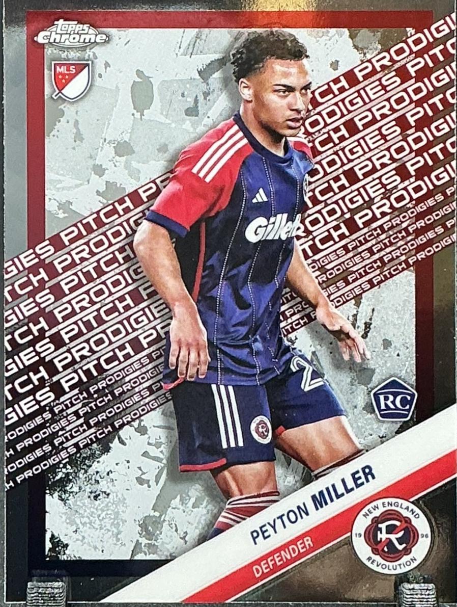 Peyton Miller #185 2025 Topps Chrome MLS