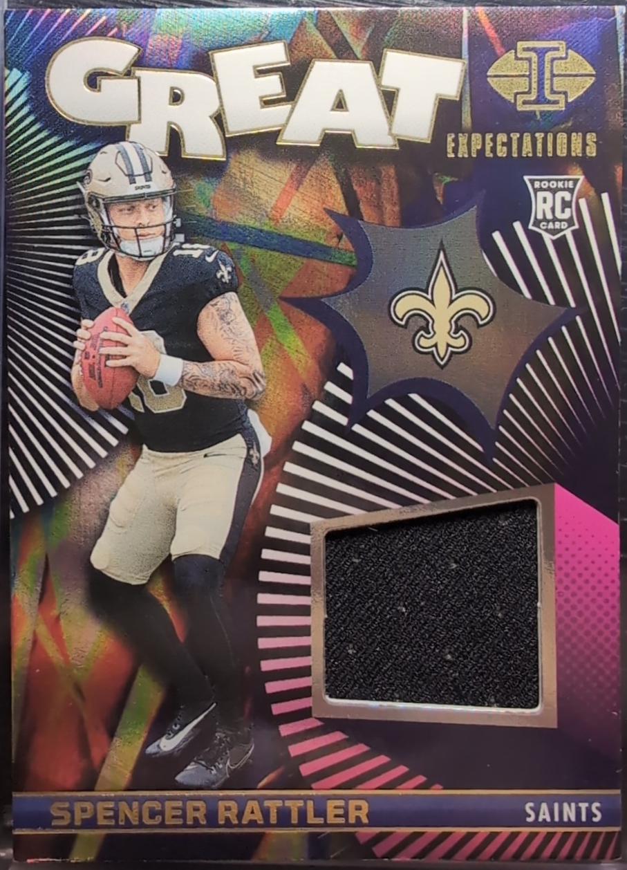 Spencer Rattler #GE-SRR 2024 Panini Illusions Great Expectations Football