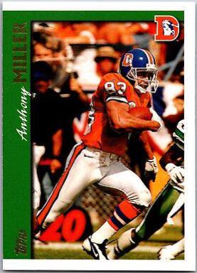 Anthony Miller #6 Football Cards 1997 Topps