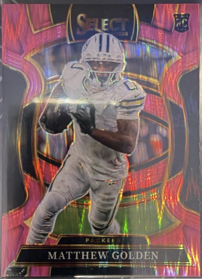Matthew Golden [Pink Prizm Shock] #66 Prices [Rookie] | 2025
