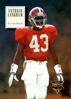Antonio Langham #165 1994 Skybox Premium Football
