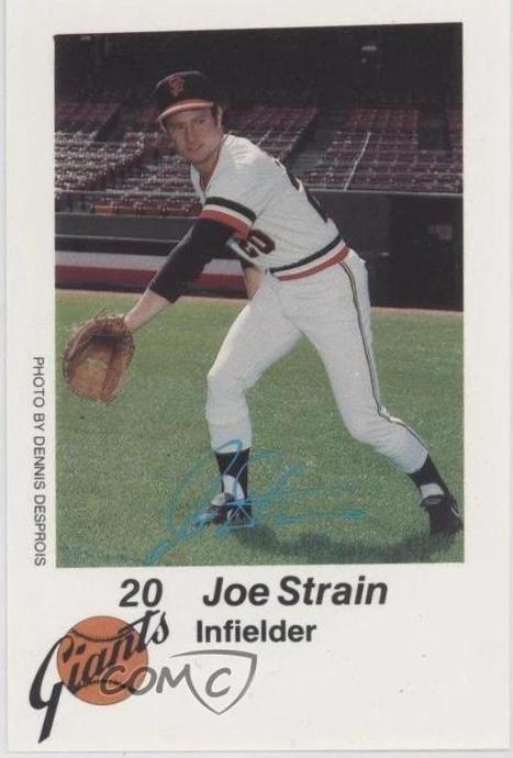 Joe Strain #20 Baseball Cards 1980 Topps