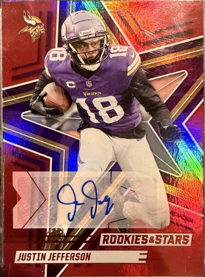 Justin Jefferson [Signature Red] #75