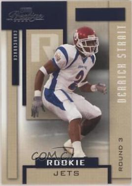 Derrick Strait #196 2004 Playoff Prestige Football