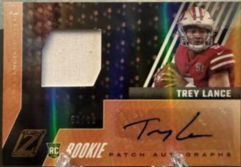 Trey Lance [Patch Autograph] #84