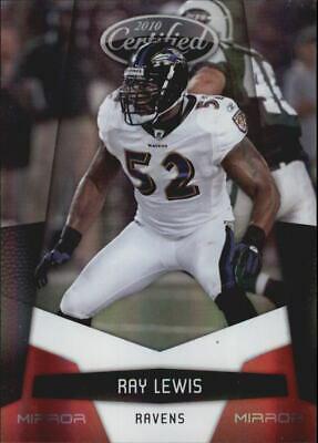 Ray Lewis #13 Football Cards 2010 Panini Certified