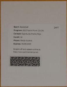 Nikola Vucevic [Mojo Prizm] #SIG-VUC