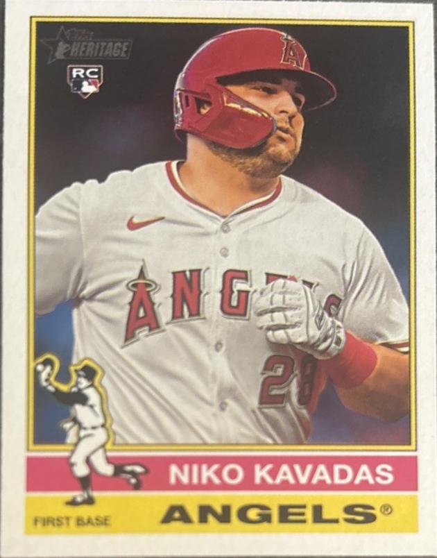 Niko Kavadas #320 Baseball Cards 2025 Topps Heritage