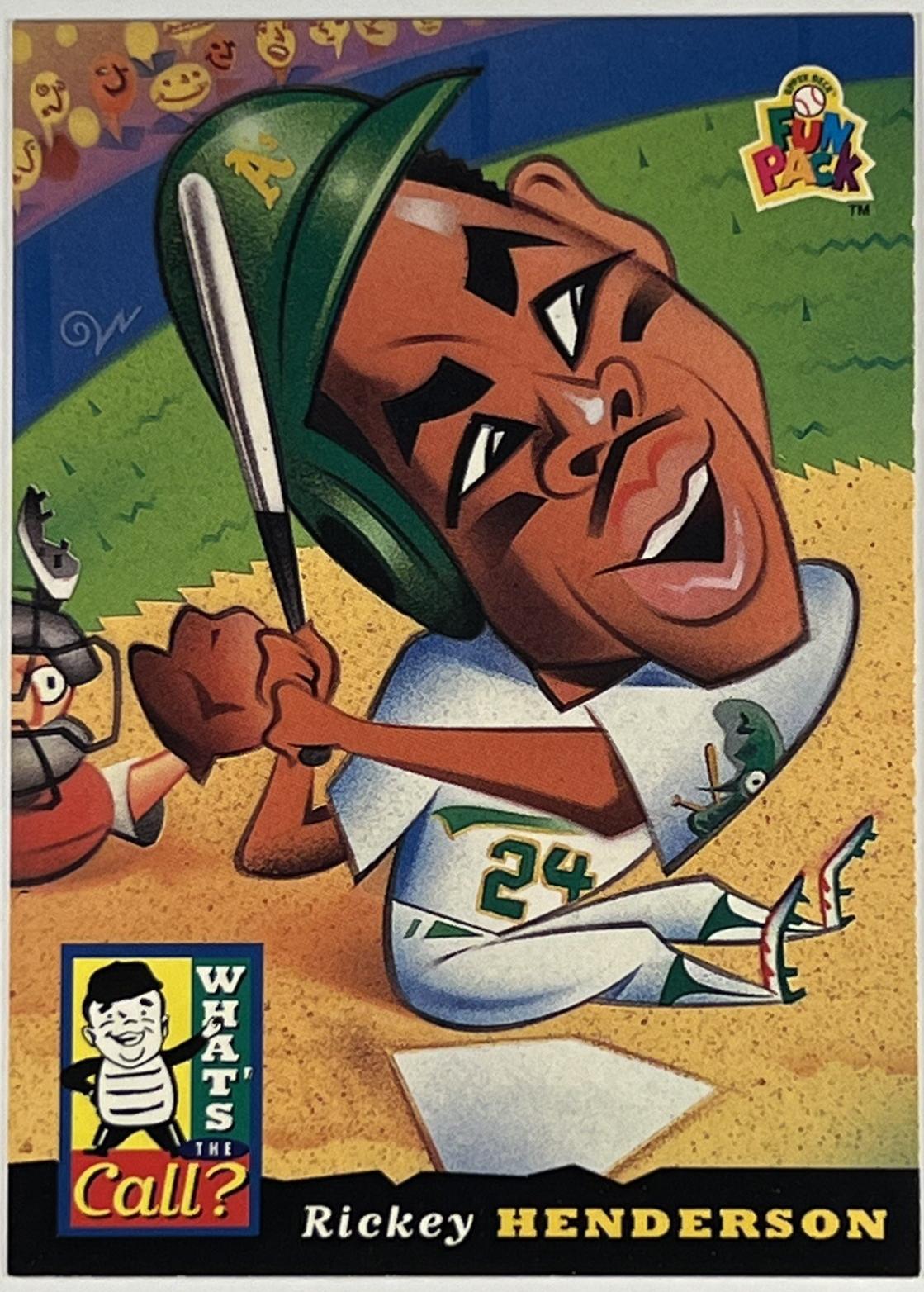 Rickey Henderson #213 Baseball Cards 1994 Upper Deck Fun Packs