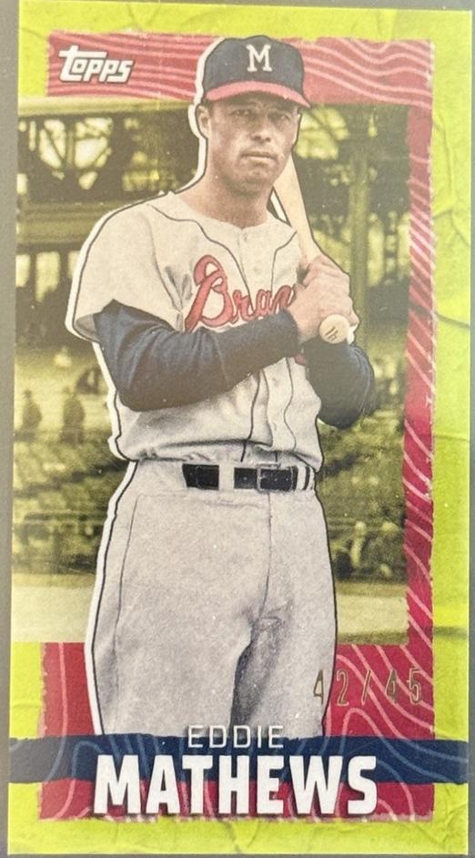 Eddie Mathews [Chartreuse] #MRIP-EM