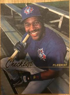 Joe Carter Checklist