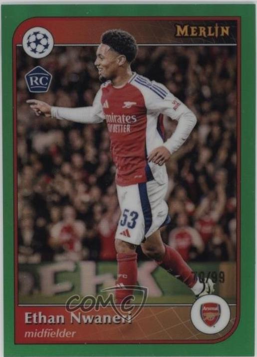 Ethan Nwaneri [Green Refractor] #53