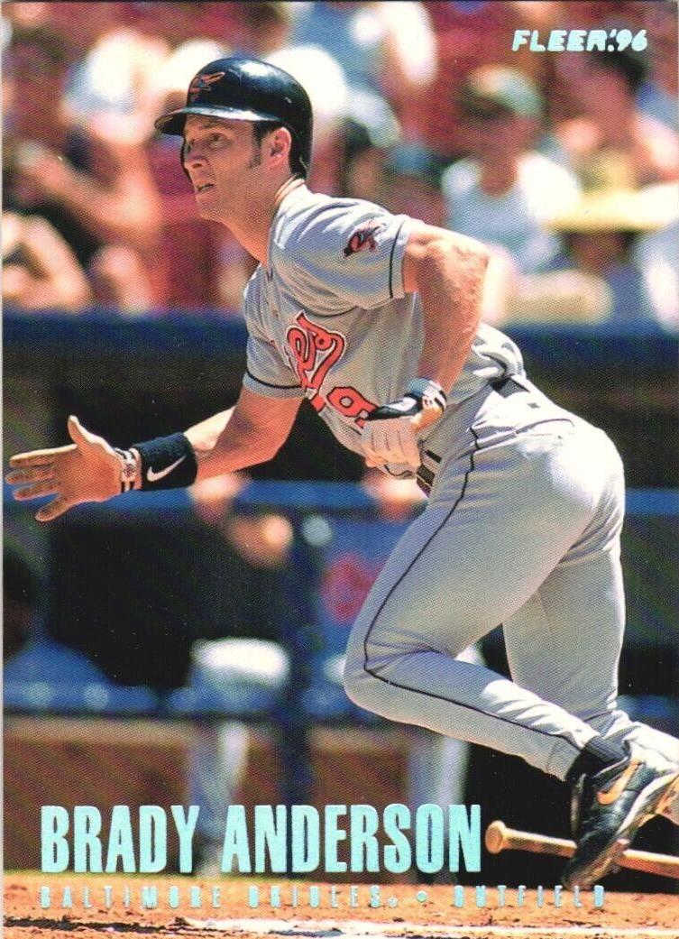 Brady Anderson #2 Baseball Cards 1996 Fleer Tiffany